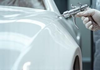 車の鈑金塗装工程